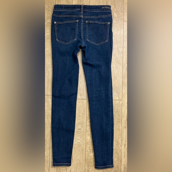 Pilcro and the Letterpress Womens Mid Rise Skinny Jeans Size 25 Medium Wash - Picture 2 of 15